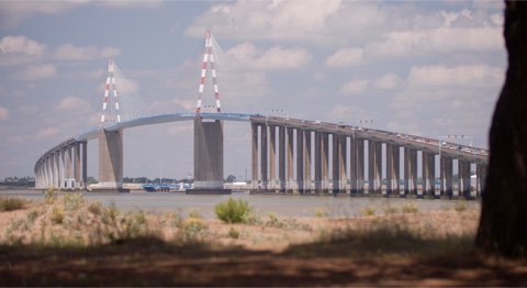 LE PONT DE SAINT-NAZAIRE, le pont le plus long de France
